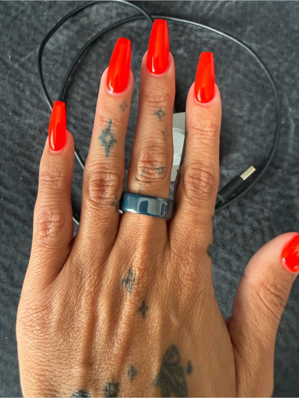 OURA Ring 4 Midnight Blue Size 7